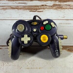 Purple Wired GameCube Controller Nintendo GameCube Wii Used